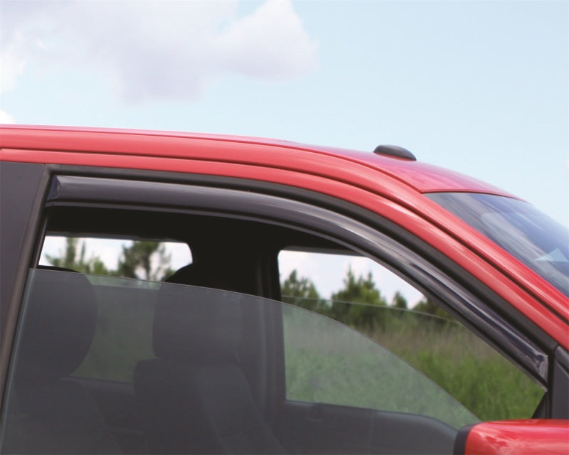 AVS 07-13 Chevy Silverado 1500 Standard Cab Ventvisor In-Channel Window Deflectors 2pc - Smoke AVS Wind Deflectors  AXOPROS