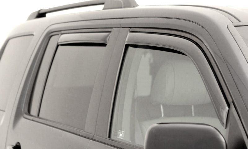 AVS 07-14 Cadillac Escalade Ventvisor In-Channel Front & Rear Window Deflectors 4pc - Smoke AVS Wind Deflectors  AXOPROS