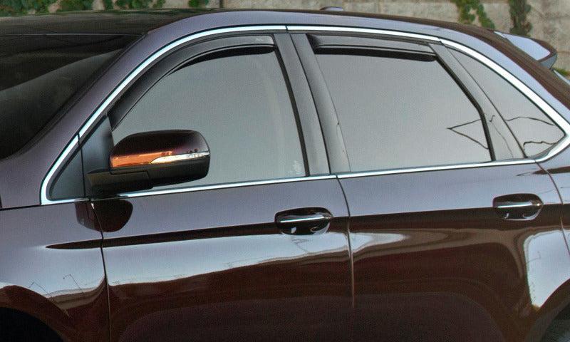AVS 07-14 Cadillac Escalade Ventvisor In-Channel Front & Rear Window Deflectors 4pc - Smoke AVS Wind Deflectors  AXOPROS