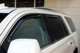 AVS 07-14 Cadillac Escalade Ventvisor In-Channel Front & Rear Window Deflectors 4pc - Smoke AVS Wind Deflectors  AXOPROS