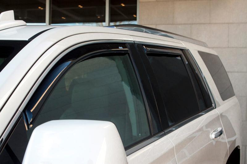 AVS 07-14 Cadillac Escalade Ventvisor In-Channel Front & Rear Window Deflectors 4pc - Smoke AVS Wind Deflectors  AXOPROS