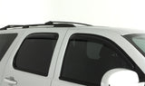 AVS 07-14 Chevy Tahoe Ventvisor In-Channel Front & Rear Window Deflectors 4pc - Smoke AVS Wind Deflectors  AXOPROS