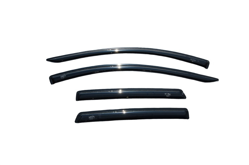AVS 07-14 Ford Edge Ventvisor Outside Mount Window Deflectors 4pc - Smoke AVS Wind Deflectors  AXOPROS