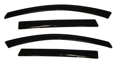 AVS 07-15 Mazda CX-9 Ventvisor Outside Mount Window Deflectors 4pc - Smoke AVS Wind Deflectors  AXOPROS