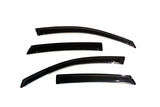 AVS 08-11 Ford Focus Ventvisor Outside Mount Window Deflectors 4pc - Smoke AVS Wind Deflectors  AXOPROS