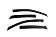 AVS 08-11 Ford Focus Ventvisor Outside Mount Window Deflectors 4pc - Smoke AVS Wind Deflectors  AXOPROS