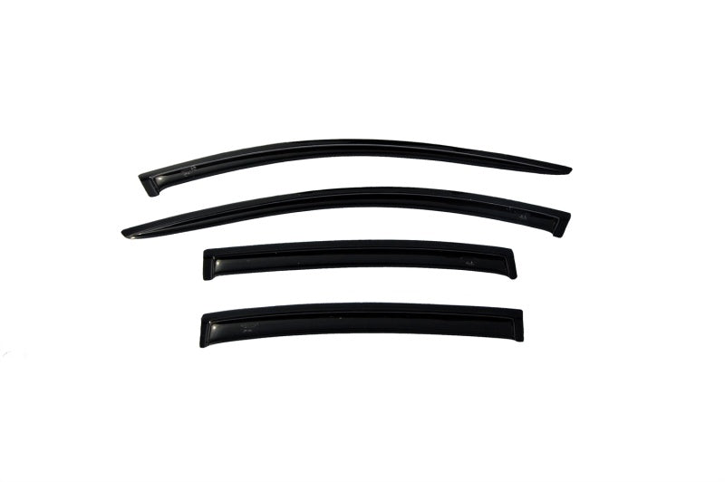 AVS 08-12 Chevy Malibu Ventvisor Outside Mount Window Deflectors 4pc - Smoke AVS Wind Deflectors  AXOPROS