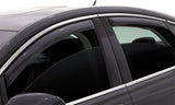 AVS 08-14 Dodge Avenger Ventvisor In-Channel Front & Rear Window Deflectors 4pc - Smoke AVS Wind Deflectors  AXOPROS