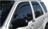 AVS 08-17 Buick Enclave Ventvisor In-Channel Front & Rear Window Deflectors 4pc - Smoke AVS Wind Deflectors  AXOPROS