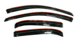 AVS 09-13 Toyota Corolla Ventvisor In-Channel Front & Rear Window Deflectors 4pc - Smoke AVS Wind Deflectors  AXOPROS