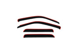 AVS 09-15 Honda Pilot Ventvisor In-Channel Front & Rear Window Deflectors 4pc - Smoke AVS Wind Deflectors  AXOPROS