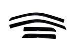 AVS 09-18 Dodge RAM 1500 Quad Cab Ventvisor Outside Mount Window Deflectors 4pc - Smoke AVS Wind Deflectors  AXOPROS