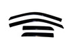 AVS 09-18 Dodge RAM 1500 Quad Cab Ventvisor Outside Mount Window Deflectors 4pc - Smoke AVS Wind Deflectors  AXOPROS