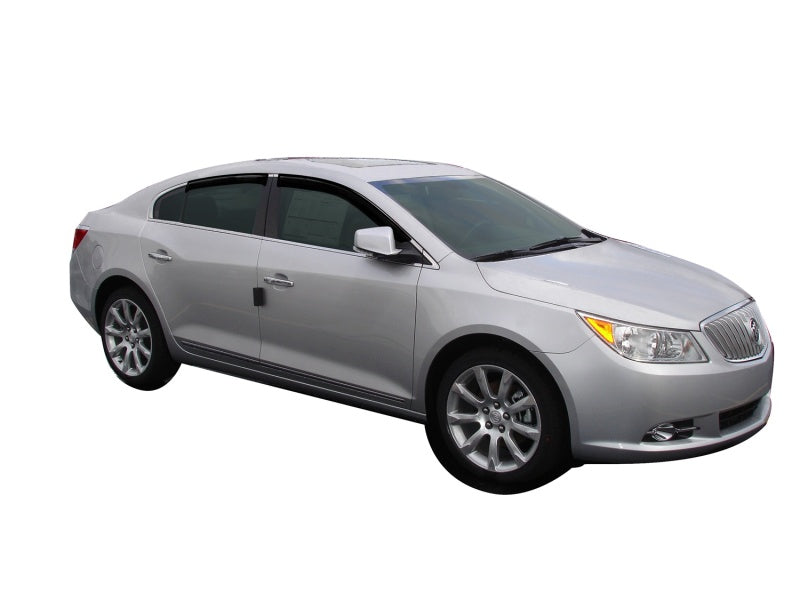 AVS 10-16 Buick Lacrosse Ventvisor Outside Mount Window Deflectors 4pc - Smoke AVS Wind Deflectors  AXOPROS