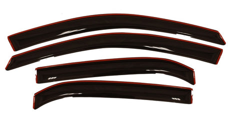 AVS 10-17 Chevy Equinox Ventvisor In-Channel Front & Rear Window Deflectors 4pc - Smoke AVS Wind Deflectors  AXOPROS