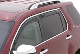 AVS 10-17 GMC Terrain Ventvisor In-Channel Front & Rear Window Deflectors 4pc - Smoke AVS Wind Deflectors  AXOPROS