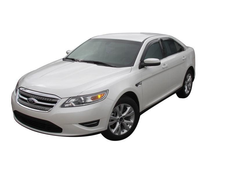 AVS 10-18 Ford Taurus Ventvisor Outside Mount Window Deflectors 4pc - Smoke AVS Wind Deflectors  AXOPROS