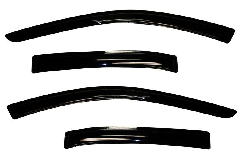AVS 10-18 Ford Taurus Ventvisor Outside Mount Window Deflectors 4pc - Smoke AVS Wind Deflectors  AXOPROS