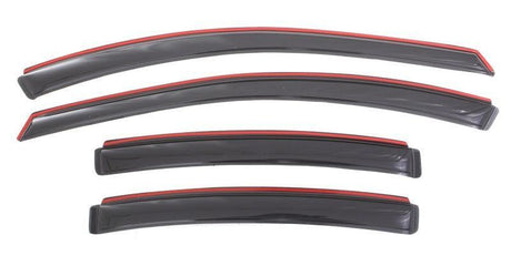 AVS 11-15 Chevy Cruze Ventvisor In-Channel Front & Rear Window Deflectors 4pc - Smoke AVS Wind Deflectors  AXOPROS