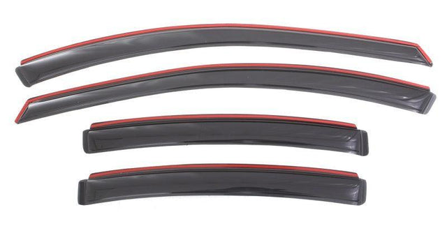 AVS 11-15 Chevy Cruze Ventvisor In-Channel Front & Rear Window Deflectors 4pc - Smoke AVS Wind Deflectors  AXOPROS