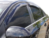 AVS 11-15 Chevy Cruze Ventvisor Outside Mount Window Deflectors 4pc - Smoke AVS Wind Deflectors  AXOPROS