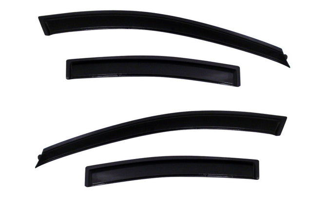 AVS 11-15 Chevy Cruze Ventvisor Outside Mount Window Deflectors 4pc - Smoke AVS Wind Deflectors  AXOPROS