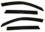 AVS 11-15 Kia Sorento Ventvisor Outside Mount Window Deflectors 4pc - Smoke AVS Wind Deflectors  AXOPROS
