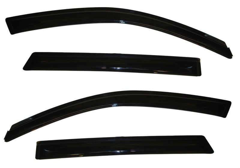 AVS 11-15 Kia Sorento Ventvisor Outside Mount Window Deflectors 4pc - Smoke AVS Wind Deflectors  AXOPROS