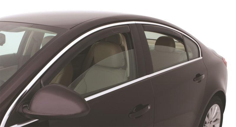 AVS 11-17 Buick Regal Ventvisor In-Channel Front & Rear Window Deflectors 4pc - Smoke AVS Wind Deflectors  AXOPROS