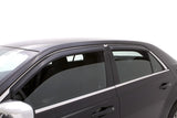 AVS 11-18 Chrysler 300 Ventvisor Outside Mount Window Deflectors 4pc - Smoke AVS Wind Deflectors  AXOPROS