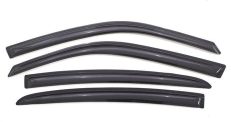 AVS 11-18 Dodge Charger Ventvisor Outside Mount Window Deflectors 4pc - Smoke AVS Wind Deflectors  AXOPROS