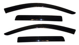 AVS 11-18 Mitsubishi Outlander (Excl. Sport) Ventvisor Outside Mount Window Deflectors 4pc - Smoke AVS Wind Deflectors  AXOPROS
