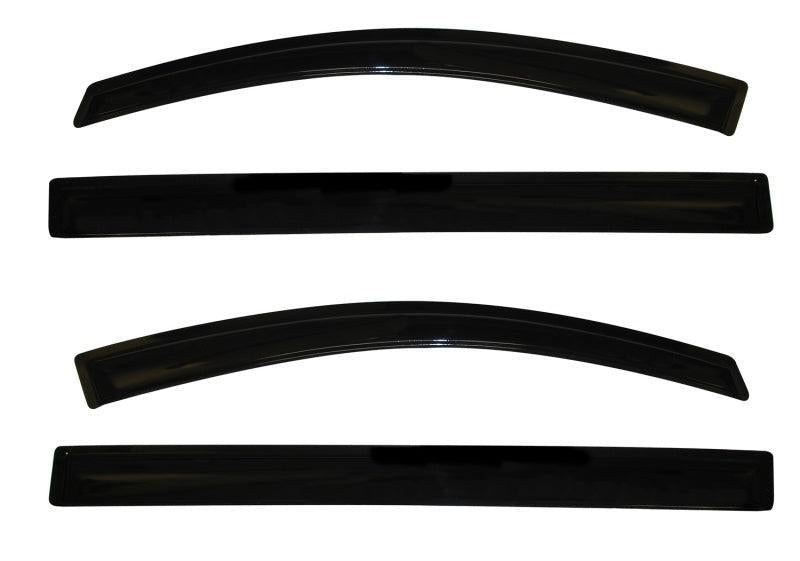 AVS 11-18 Toyota Sienna Ventvisor Outside Mount Window Deflectors 4pc - Smoke AVS Wind Deflectors  AXOPROS
