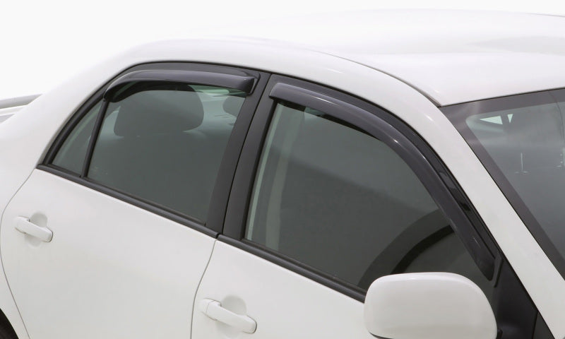 AVS 12-15 Honda Civic Ventvisor In-Channel Front & Rear Window Deflectors 4pc - Smoke AVS Wind Deflectors  AXOPROS