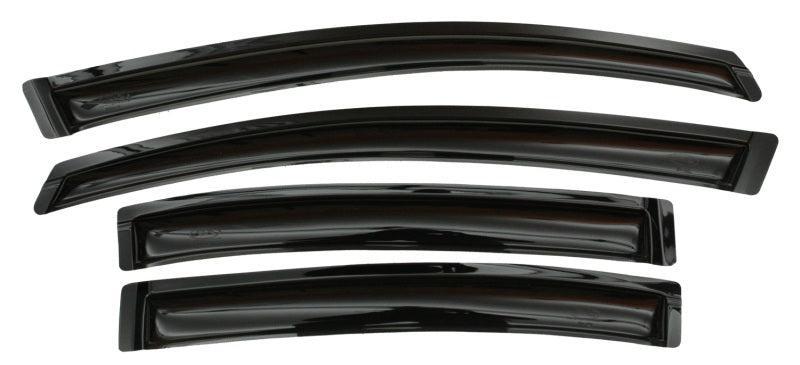 AVS 12-15 Honda Civic Ventvisor Outside Mount Window Deflectors 4pc - Smoke AVS Wind Deflectors  AXOPROS
