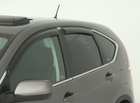AVS 12-16 Honda CR-V Ventvisor Outside Mount Window Deflectors 4pc - Smoke AVS Wind Deflectors  AXOPROS