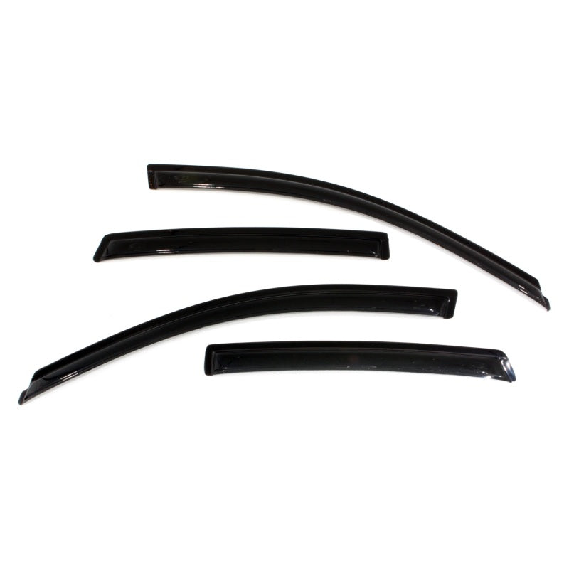 AVS 12-16 Honda CR-V Ventvisor Outside Mount Window Deflectors 4pc - Smoke AVS Wind Deflectors  AXOPROS