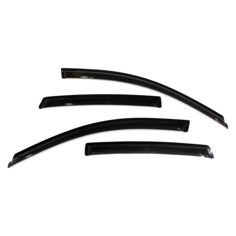 AVS 12-16 Honda CR-V Ventvisor Outside Mount Window Deflectors 4pc - Smoke AVS Wind Deflectors  AXOPROS