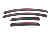 AVS 12-18 Ford Focus Ventvisor In-Channel Front & Rear Window Deflectors 4pc - Smoke AVS Wind Deflectors  AXOPROS