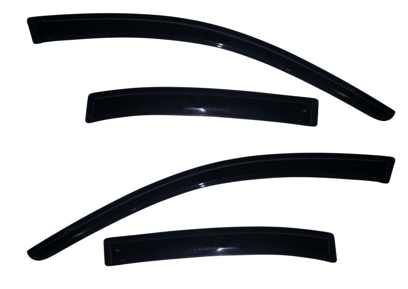 AVS 13-15 Chevy Malibu Ventvisor Outside Mount Window Deflectors 4pc - Smoke AVS Wind Deflectors  AXOPROS