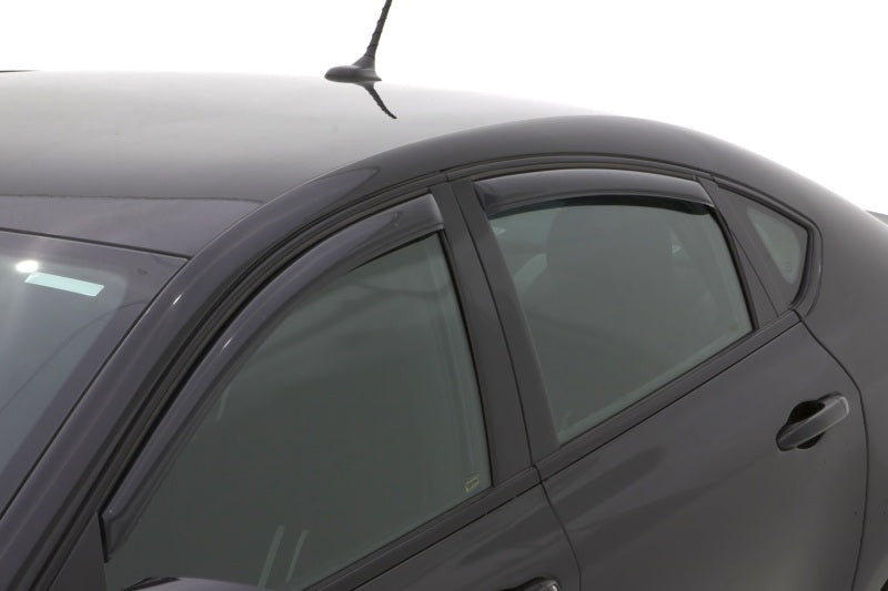 AVS 13-16 Dodge Dart Ventvisor In-Channel Front & Rear Window Deflectors 4pc - Smoke AVS Wind Deflectors  AXOPROS