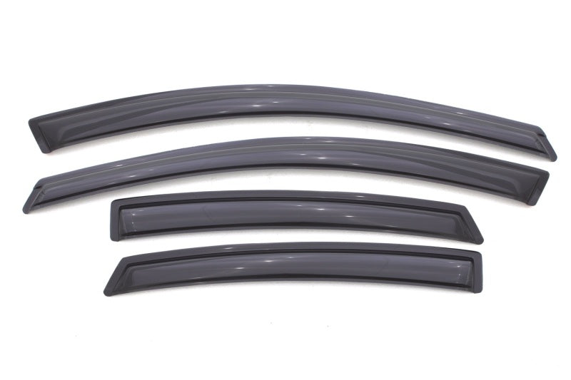 AVS 13-16 Dodge Dart Ventvisor Outside Mount Window Deflectors 4pc - Smoke AVS Wind Deflectors  AXOPROS