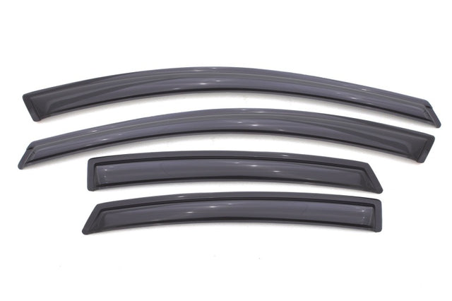 AVS 13-16 Dodge Dart Ventvisor Outside Mount Window Deflectors 4pc - Smoke AVS Wind Deflectors  AXOPROS