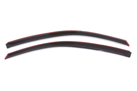 AVS 13-17 Honda Accord Coupe Ventvisor In-Channel Window Deflectors 2pc - Smoke AVS Wind Deflectors  AXOPROS