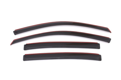 AVS 13-17 Honda Accord Ventvisor In-Channel Front & Rear Window Deflectors 4pc - Smoke AVS Wind Deflectors  AXOPROS