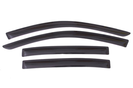 AVS 13-17 Honda Accord Ventvisor Outside Mount Window Deflectors 4pc - Smoke AVS Wind Deflectors  AXOPROS