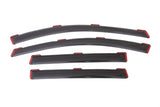 AVS 13-18 Ford Escape Ventvisor In-Channel Front & Rear Window Deflectors 4pc - Smoke AVS Wind Deflectors  AXOPROS