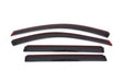 AVS 13-18 Nissan Pathfinder Ventvisor In-Channel Front & Rear Window Deflectors 4pc - Smoke AVS Wind Deflectors  AXOPROS