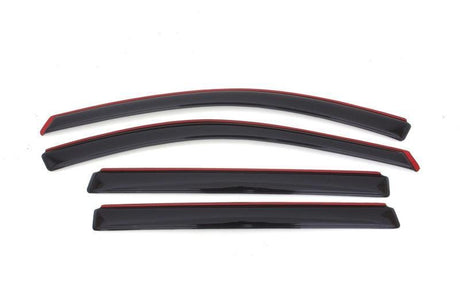 AVS 13-18 Nissan Pathfinder Ventvisor In-Channel Front & Rear Window Deflectors 4pc - Smoke AVS Wind Deflectors  AXOPROS
