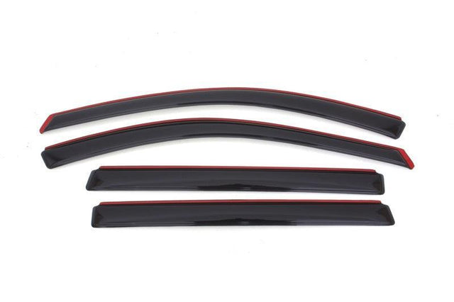 AVS 13-18 Nissan Pathfinder Ventvisor In-Channel Front & Rear Window Deflectors 4pc - Smoke AVS Wind Deflectors  AXOPROS